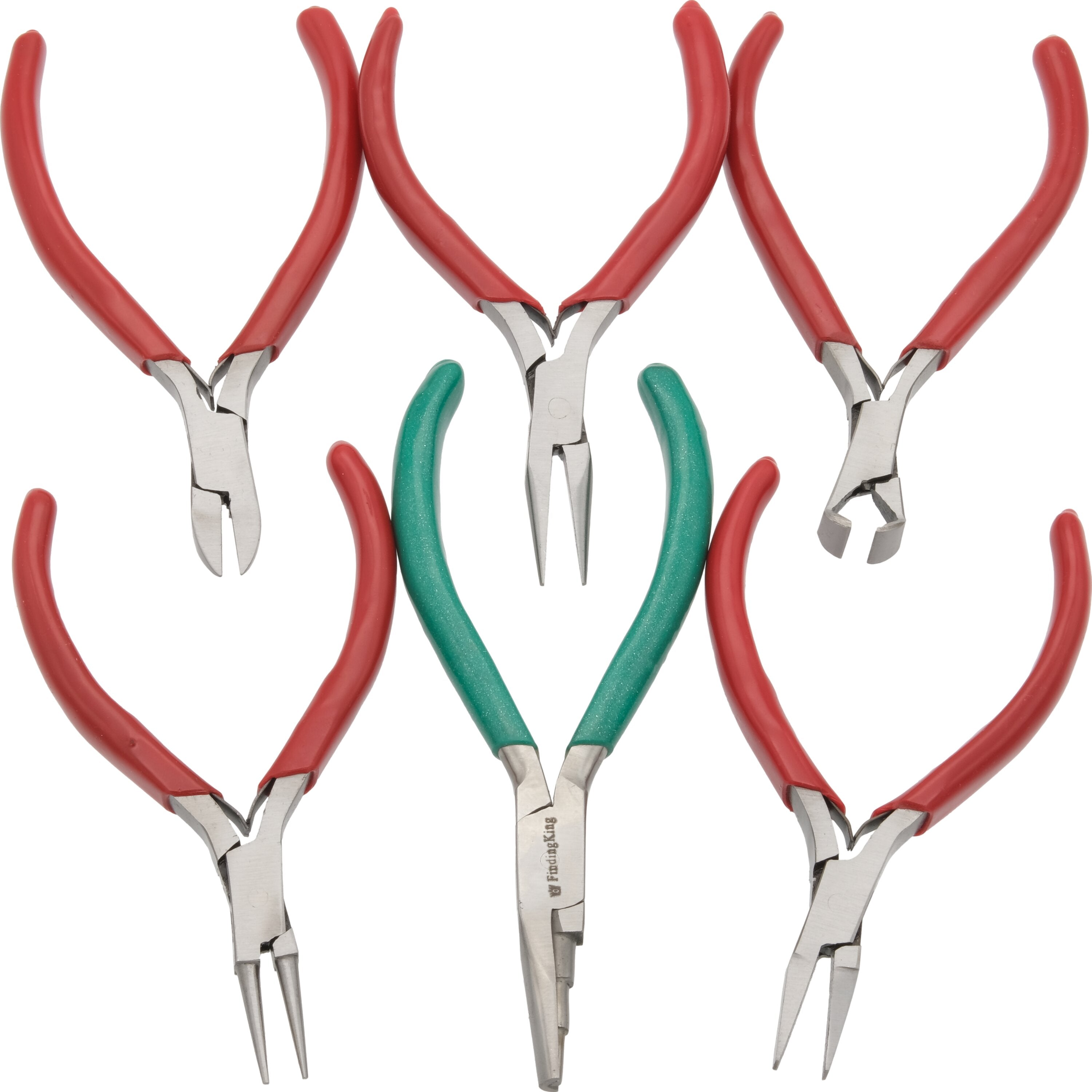 6 Stone Setting Wire Wrapping Pliers Jeweler Tool Set – FindingKing